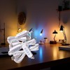 Junfamilee White DC5V USB LED Dimmer Extension Cable with On/Off