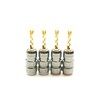 ONKODO BP-208BG 24K Gold Plated Banana Plugs (Beryllium Copper) (Set