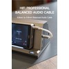 Aux Audio Cable 4.4mm to 4.4mm HiFi Professional Audio OCC