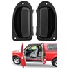 Interior Rear Door Handles, Compatible with 1993-2011 Ford Ranger, 1998-2000