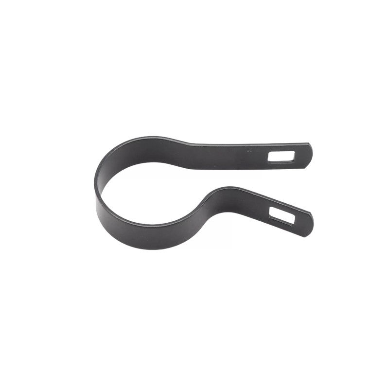 Black Coated Chain Link Tension Band, Durable Steel Chain Link