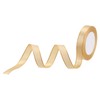 MECCANIXITY 5/8 Inch 25 Yard Wide Satin Ribbon with Gold