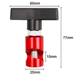 Treki Lift Support Clamp, Hood Prop Tool Struts Holder 2 Pcs Car Hood Lift Support Clip for Tailgates Retaining Holder Tools (Red & Blue)