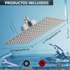 Regaderas Cabezal de Ducha de 8' con 2pcs 25 Etapas