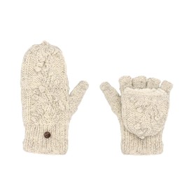 Tomo Corporation Nepal Knit Covered Gloves, Natural, One Size Fits Most, 17725-631-226