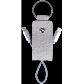 Universal Tylt Keychain USB-C To USB-C Portable Keychain Cable