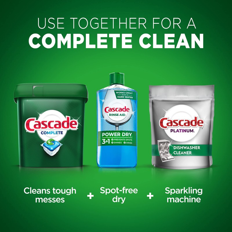 Cascade Complete Dishwasher Pods - Fresh Scent ActionPacs, Dishwasher Detergent,