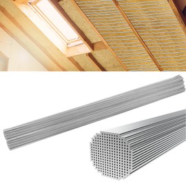 U0U 100 Pcs 16 Inch Insulation Support Wire,Metal Insulated Support Rods,Stainless Steel Metal Insulated Wire for Attic,Garage,Basement Insulation,Ceiling Insulation (100, 16inch)