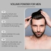 Polvos Esponjosos Para Hombres, Mejoran La Textura Y El Volu