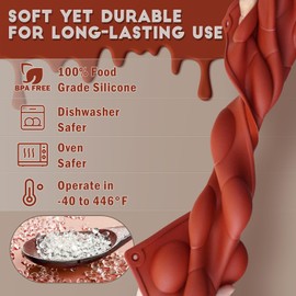 HKNMTT Silicone Semi-Sphere Molds 15 Cavities 2-Pack 1.5" for Chocolate Truffles Jelly Fat Bombs Gelatina, Small Baking Round Half Sphere Candy Moulds, Homemade Freeze Food Grade BPA Free Oven Safe