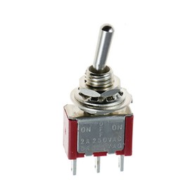 E Support 10 X On/Off/On Mini Miniature Toggle Switch Momentary Car Dash Dashboard SPDT 3Pin