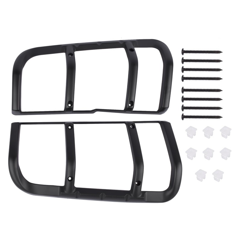 Mixizap Pair Rear Tail Light Lamp Guards Set Replacement for