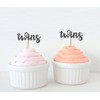 Darling Souvenir, Baby Shower Its Twin Cupcake Toppers, Gender Reveal