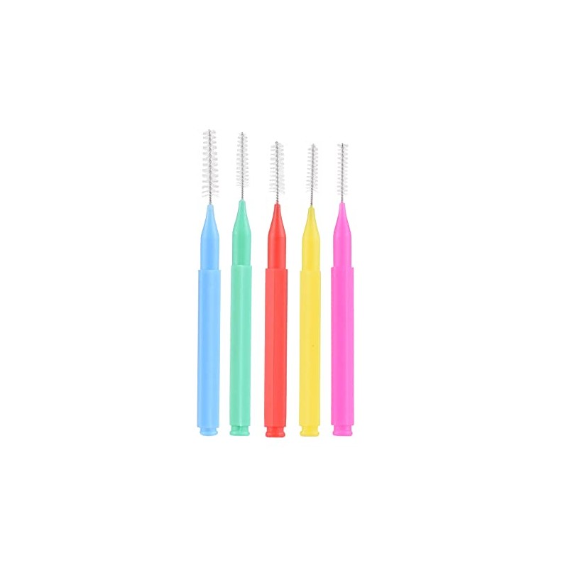 Henniu 100 Piezas de cepillos interdentales, Hilo Dental, palillo de