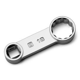 Capri Tools 3/8 in. Drive 18 mm Torque Adapter, 12-Point Box End
