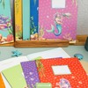 Papierdrachen 8 high-quality paper notebook covers for children, A4, mermaid