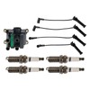 TRQ Ignition Kit Ignition Coil Spark Plugs Spark Plugs Wire