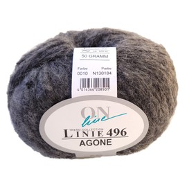 Online Wool Line 496 Agone, Thick Winter Wool Needle Size 6.5-8 mm with Alpaca Wool for Knitting or Crocheting (10)