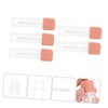 IWOWHERO 5Pcs Empty Lip Balm Tubes with Brush Head and