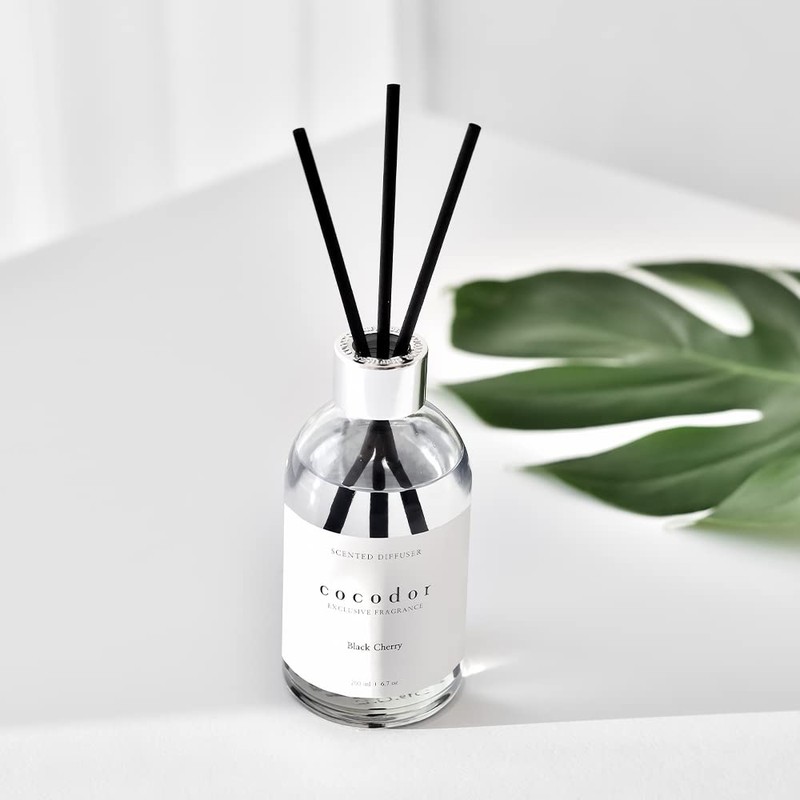 COCODOR White Label Reed Diffuser/in The Cafe/6.7oz(200ml)/Home Decor & Office