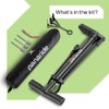 Advanced Bike Pump with Dual Presta and Schrader Valves
