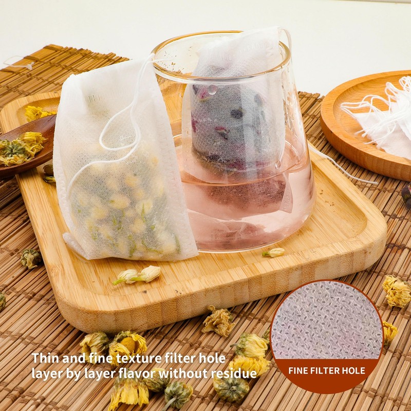 KEJJNYER 1100 Pcs Disposable Tea Bags for Loose Leaf Tea,