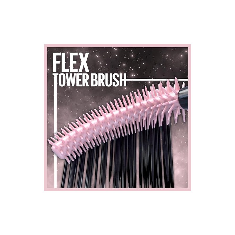 Sky High Washable Mascara with Volume, Cosmic Black, 0.24 ml