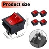 Set of 4 Toggle Switches 230 V, Rocker Switch 230