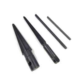 Hand Taper Reamer Drilling Chamfering Deburring Extension Punching Tool Set of 2