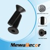 MewuDecor 5/16-18 x 3" Flat Head Socket Cap Screws Countersunk