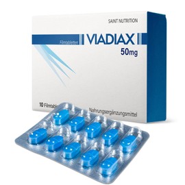 Saint Nutrition NEU: Viadiax hochdosiert für den abenteuerlustigen Mann – extra stark abgestimmt auf die Bedürfnisse für Männer - Premium Qualität mit L-Arginin + Maca
