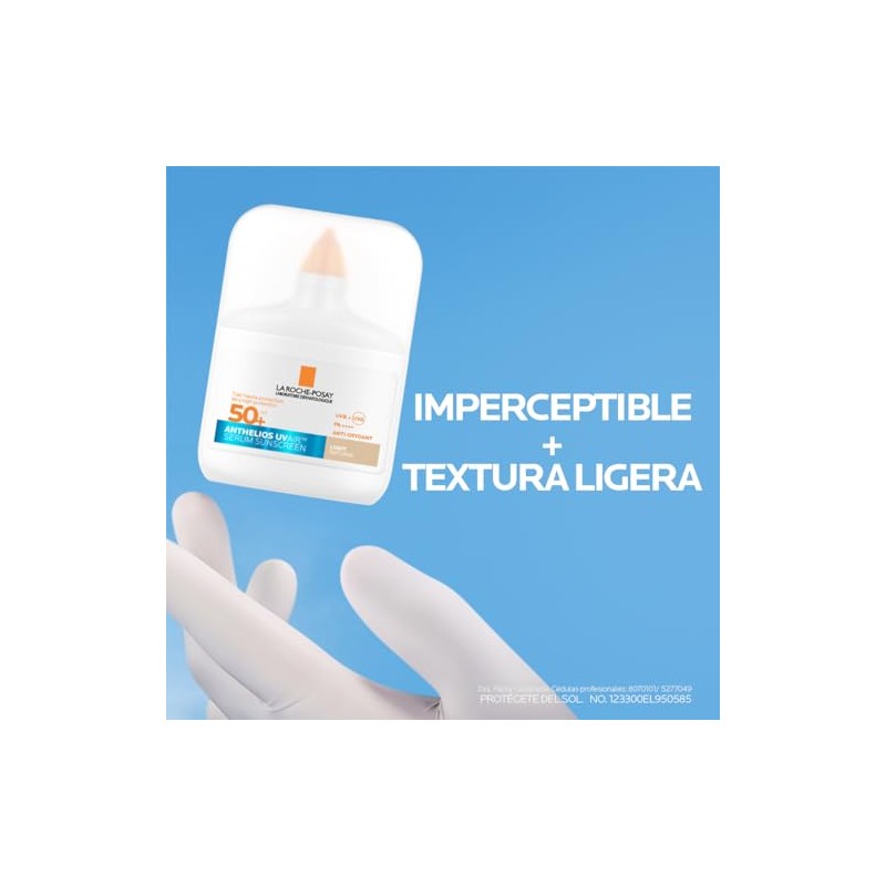 Roche Posay Anthelios Air Serum Protector Solar Spf Tono Claro
