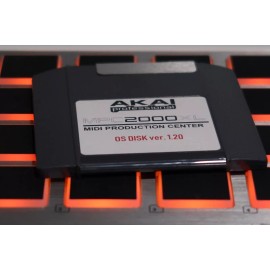 16Samples Akai MPC 2000XL OS Ver. 1.20 or 1.14 Operating System ZIP Disk 100MB