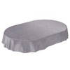ANRO Oilcloth Tablecloth Oilcloth Tablecloth Oilcloth Table Cloth Concrete Grey