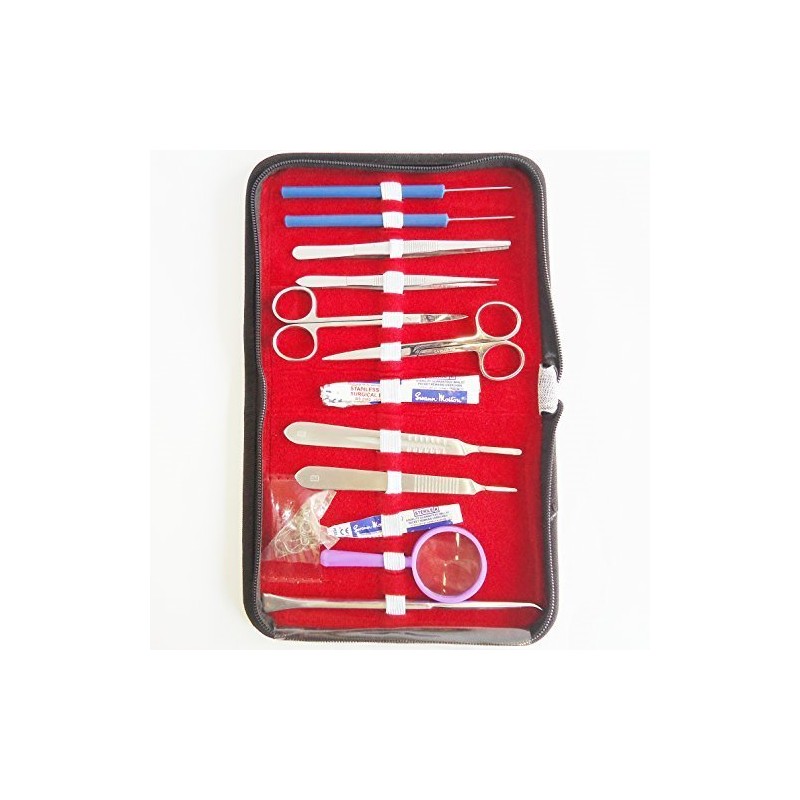 YNR PREMIUM DISSECTING KITS SURGICAL VETERINARY DENTAL FORCEPS 13 PCs
