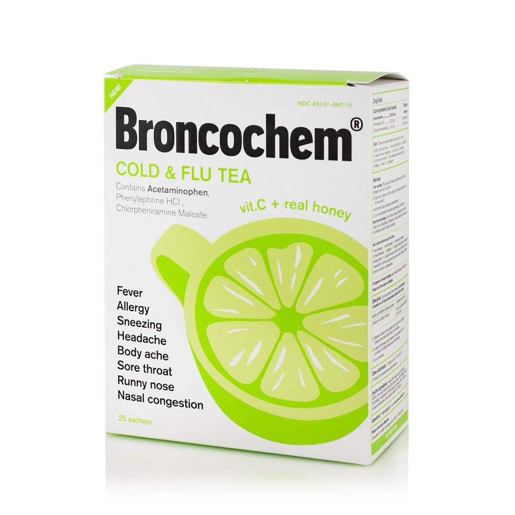 Broncochem Cold and Flu Tea 25 Pack