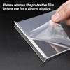 Viymgit A5 Acrylic Sign Holder, 4 Pack Clear Double-Side Table