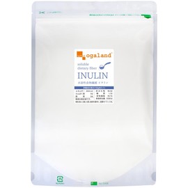 オーガランド (ogaland) イヌリン (500g) 粉末タイプ パウダー 水溶性食物繊維 さとうきび由来 健康やダイエットが気になる方