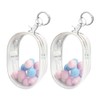 YUYAKESHI Itaha Case Doll Holder, Clear with Key Holder, Sewn