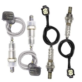 higherbro 4PCS Oxygen O2 Sensor 1 & 2 for 2013-2015 Lincoln MKS 3.7L Upstream + Downstream