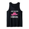 Emo Cowgirl. Emotional Lady Tank Top