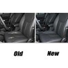 Priprilod Black Leather Driver Side Bottom Replacement Seat Cover Compatible