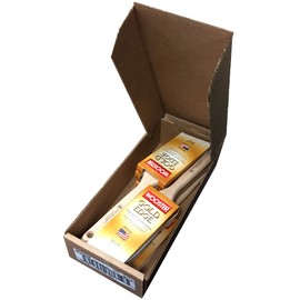 Wooster Brush 5231 2-1/2 Inch Gold Edge Angle Sash Paintbrush, Pack of 6