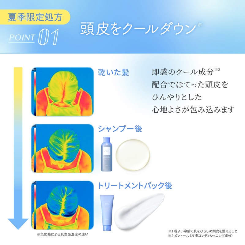 Scalp D Beaute Scalp Shampoo & Treatment Pack Volume Cool