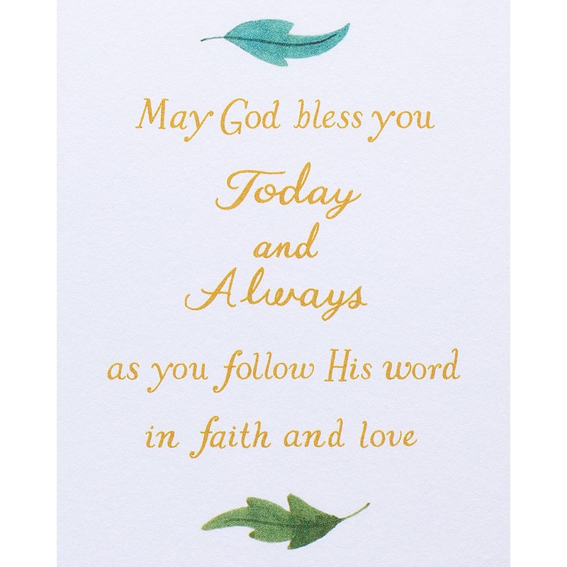 Papyrus First Communion Card (Faith and Love)