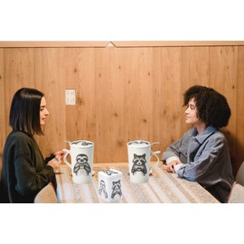 Cha Cult Teemando® Pip & Pepe Tin 100 g Square with Slip-On Lid Matte 10 x 7.3 x 7.3 cm