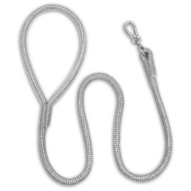 NOERGDRLY 43 Inch Diamond Dog Rope Leash,Dogs for Wedding with Full Diamond Design,Studded with Bling Diamonds,Comfortable Padded Handle,Puppy Girl Bling Dogs Leash for Small Medium Large Dogs