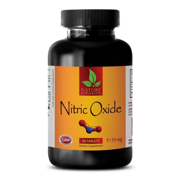 NATURE SUPPLEMENTS Nitric Oxide Tablets - NITRIC OXIDE 3150mg -