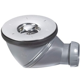 Wirquin James 34230004 Shower Plughole/Can be Fitted into Numerous Positions/Diameter 90 mm/Output Diameter 470 mm