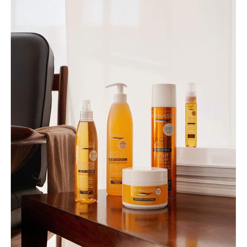 Byphasse Keratin, Activ Protect Liquid for Dry Hair, Pack of